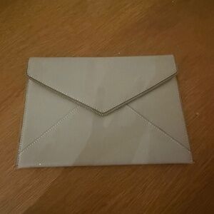 Rebecca minkoff Leo grey clutch